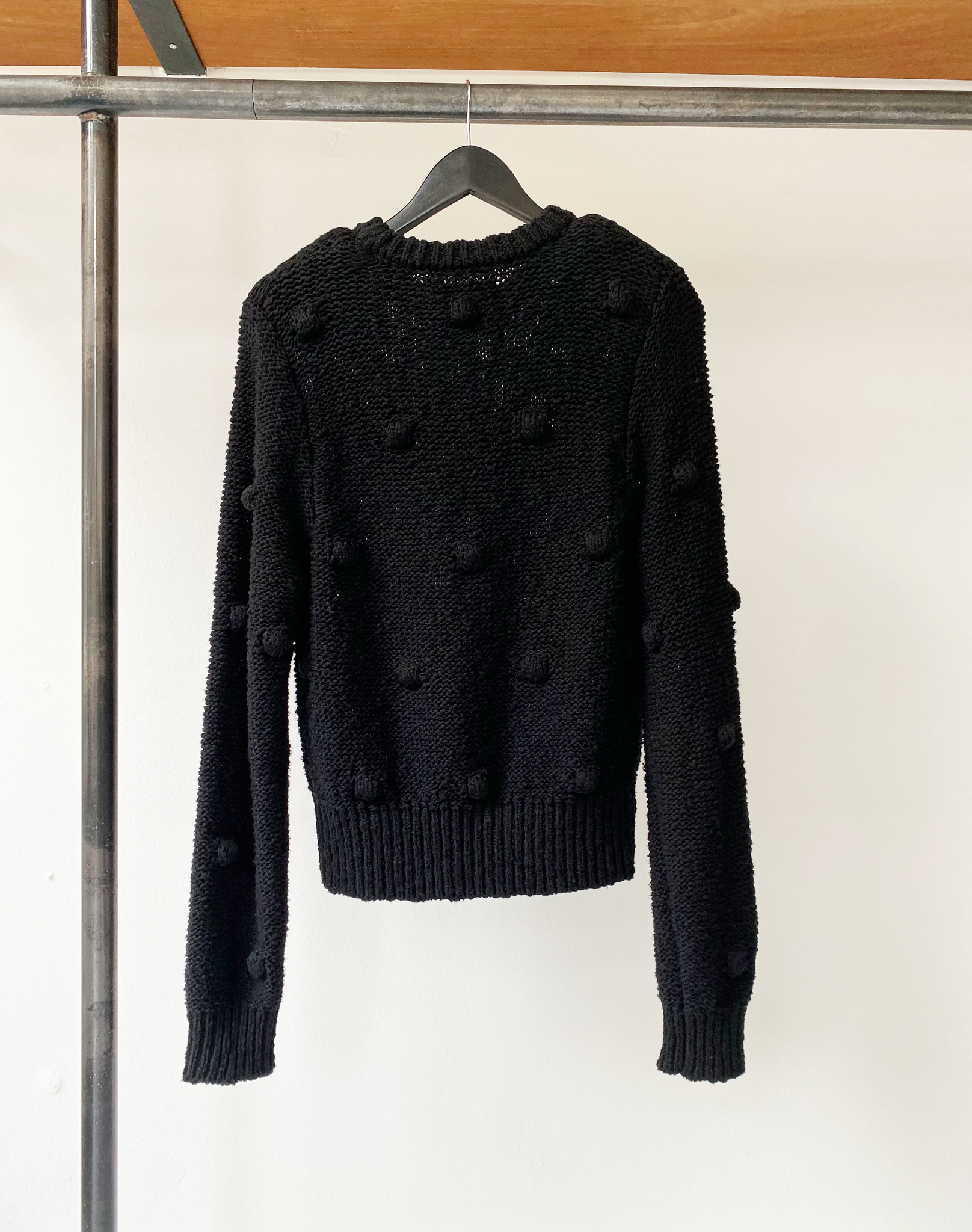 RÓHE poppy polka dot knit size 36