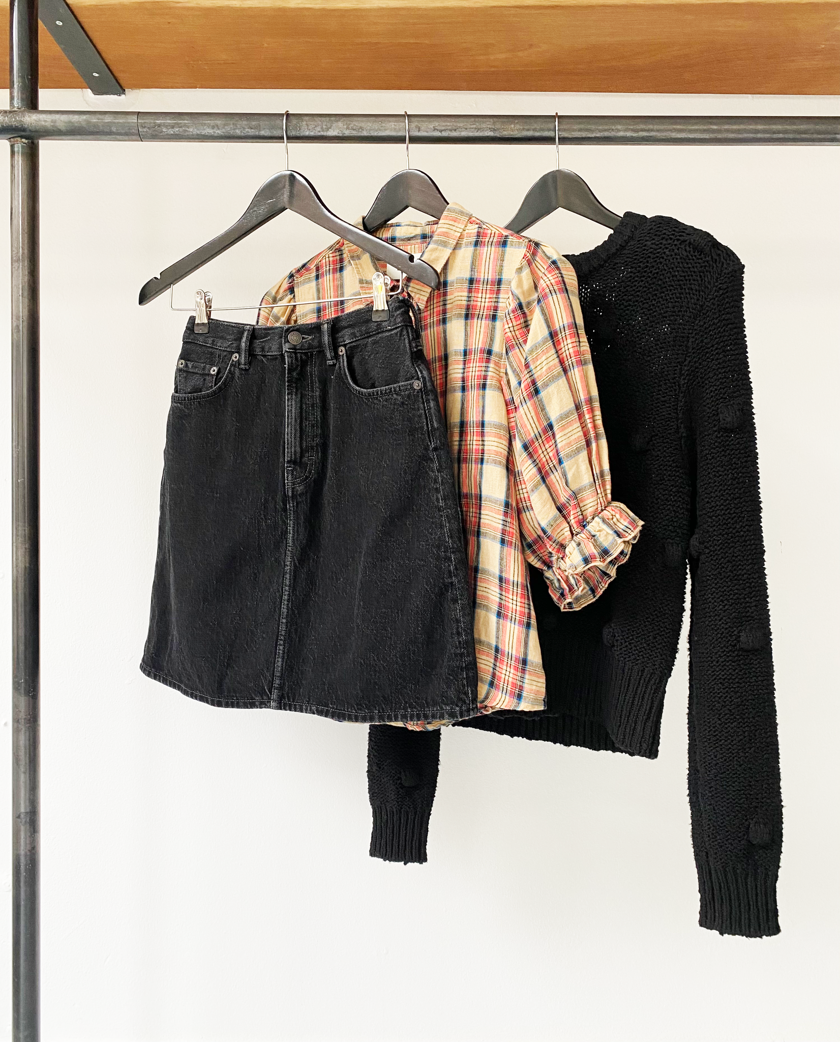 RÓHE poppy polka dot knit size 36