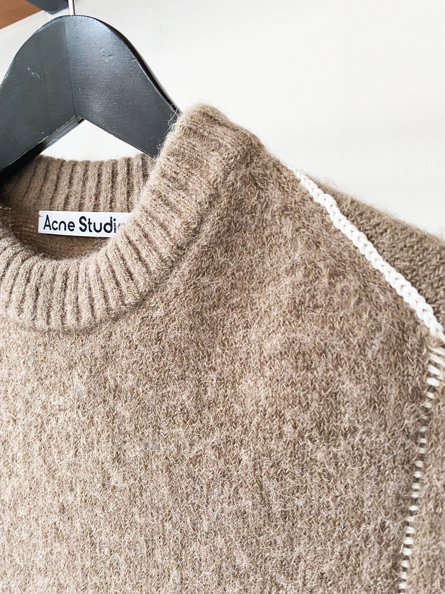 Acne Studios camel alpaca sleeveless knit size XS