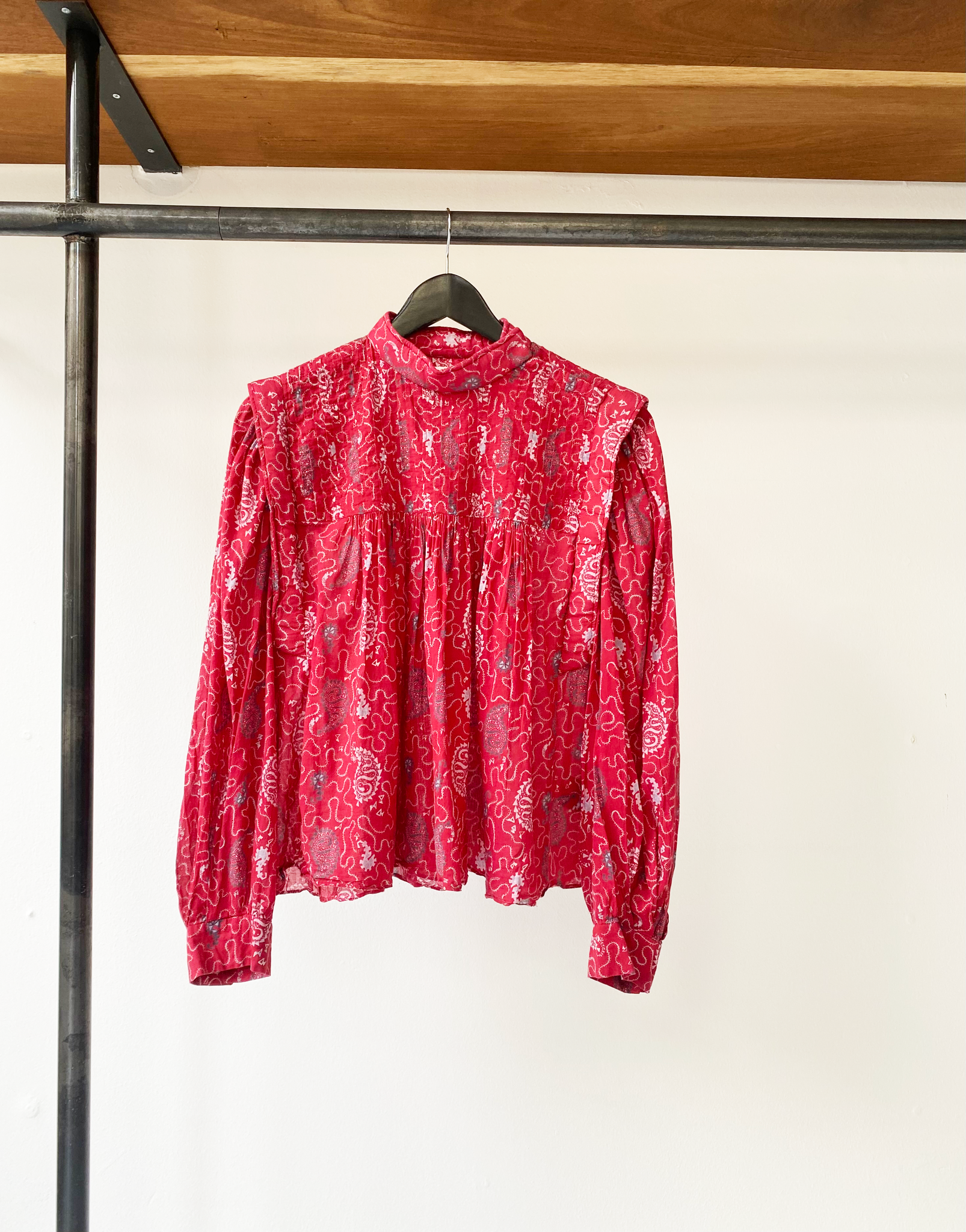 Isabel Marant Étoile paisley pattern top size 36