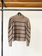 ba&sh wool striped zip knit sweater size 1