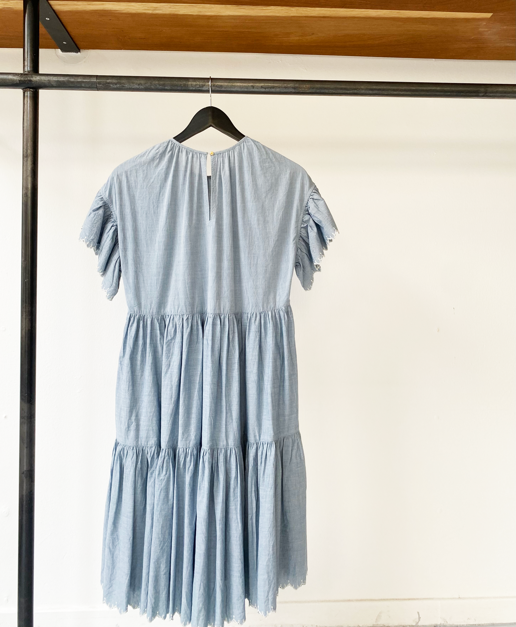 Ulla Johnson denim cotton dress size 2