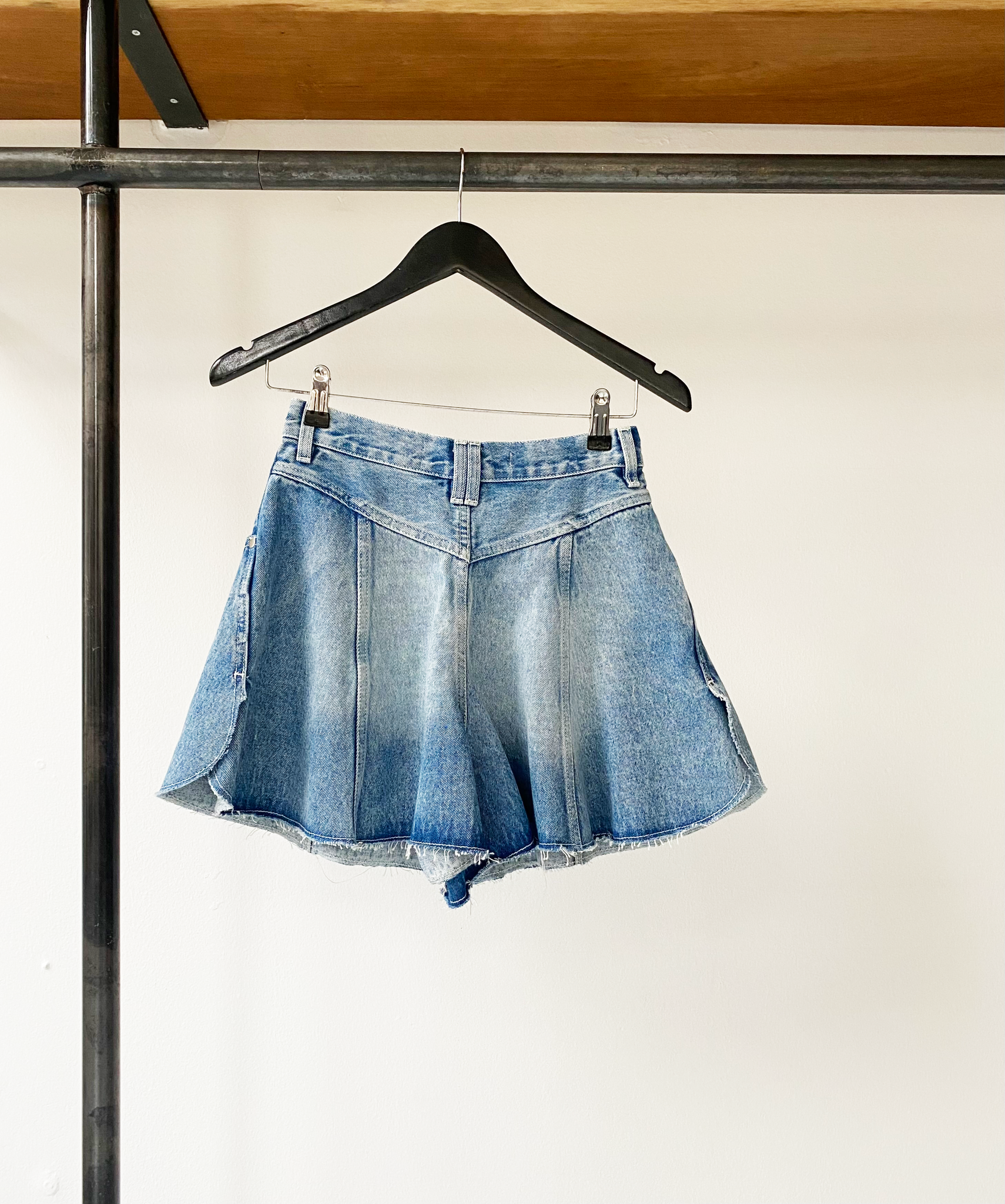 IRO rajo denim wide skirt size 36