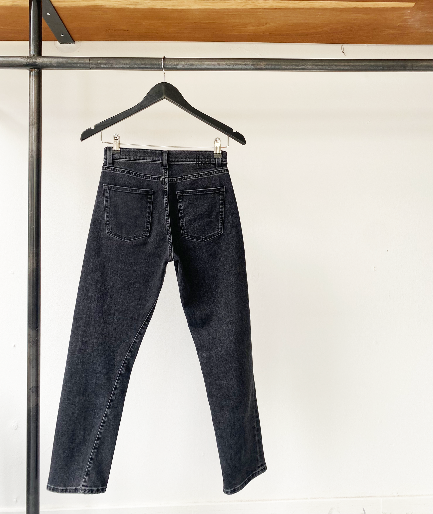 Totême twisted seam grey jeans size 24/30