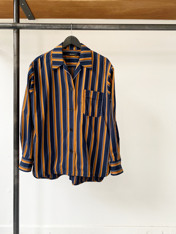 Isabel Marant cotton striped oversized shirt size 36