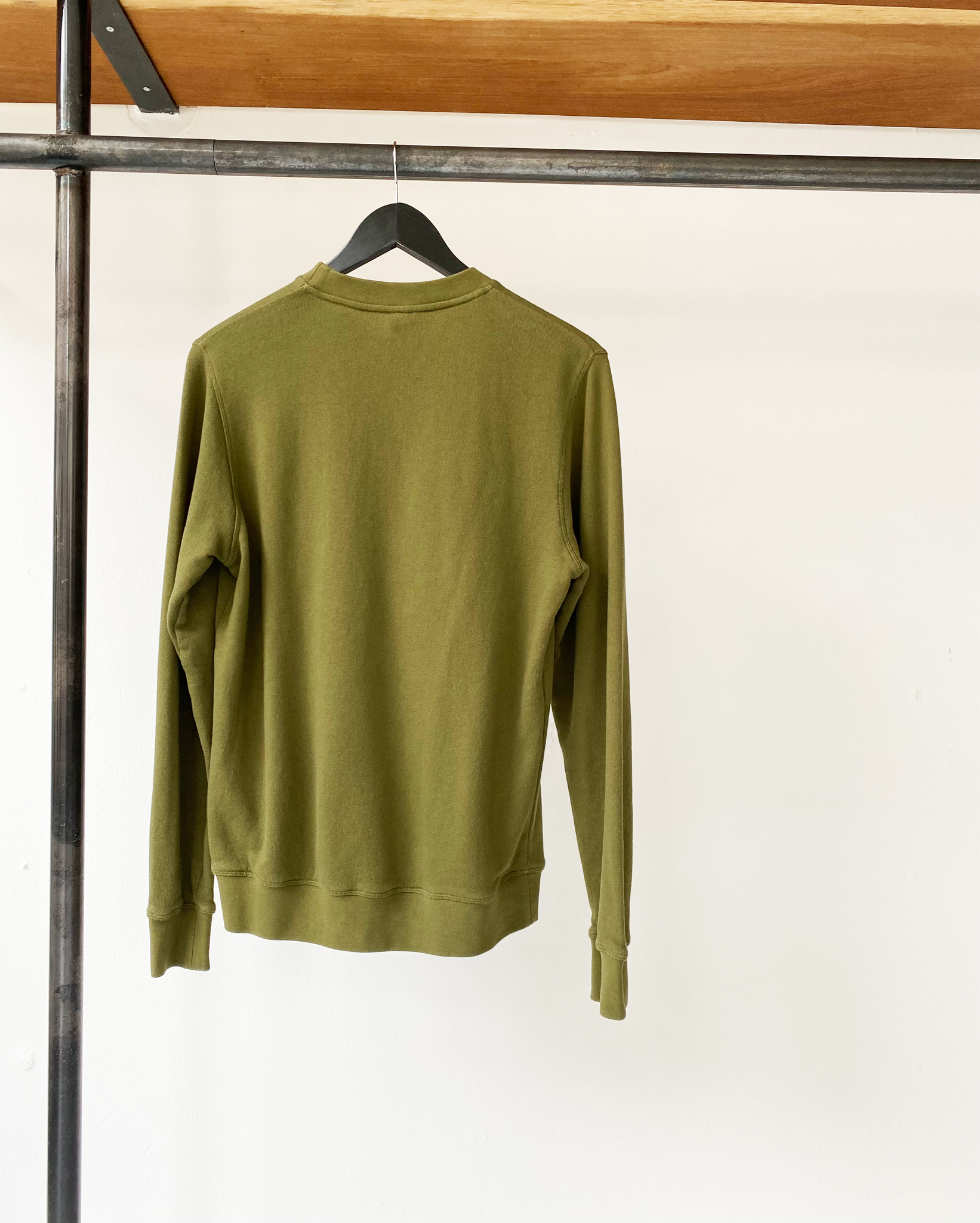 Loewe green anagram flower sweater size S