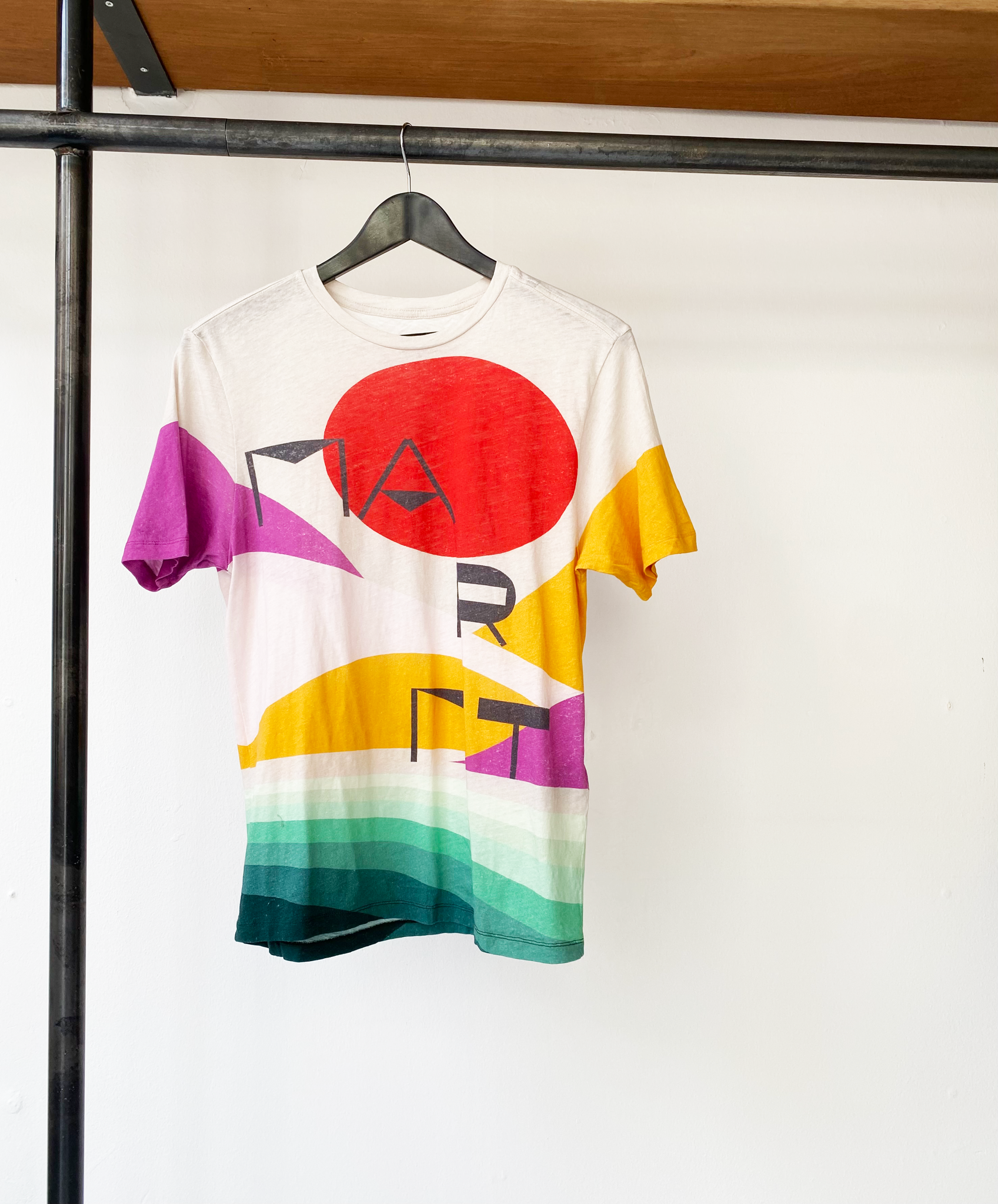 Isabel Marant multi colored logo top size XS