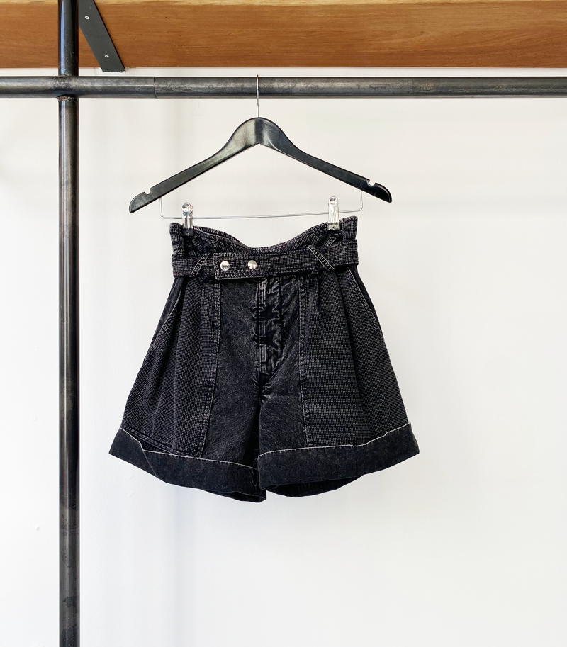 Isabel Marant high-rise denim shorts size fr34