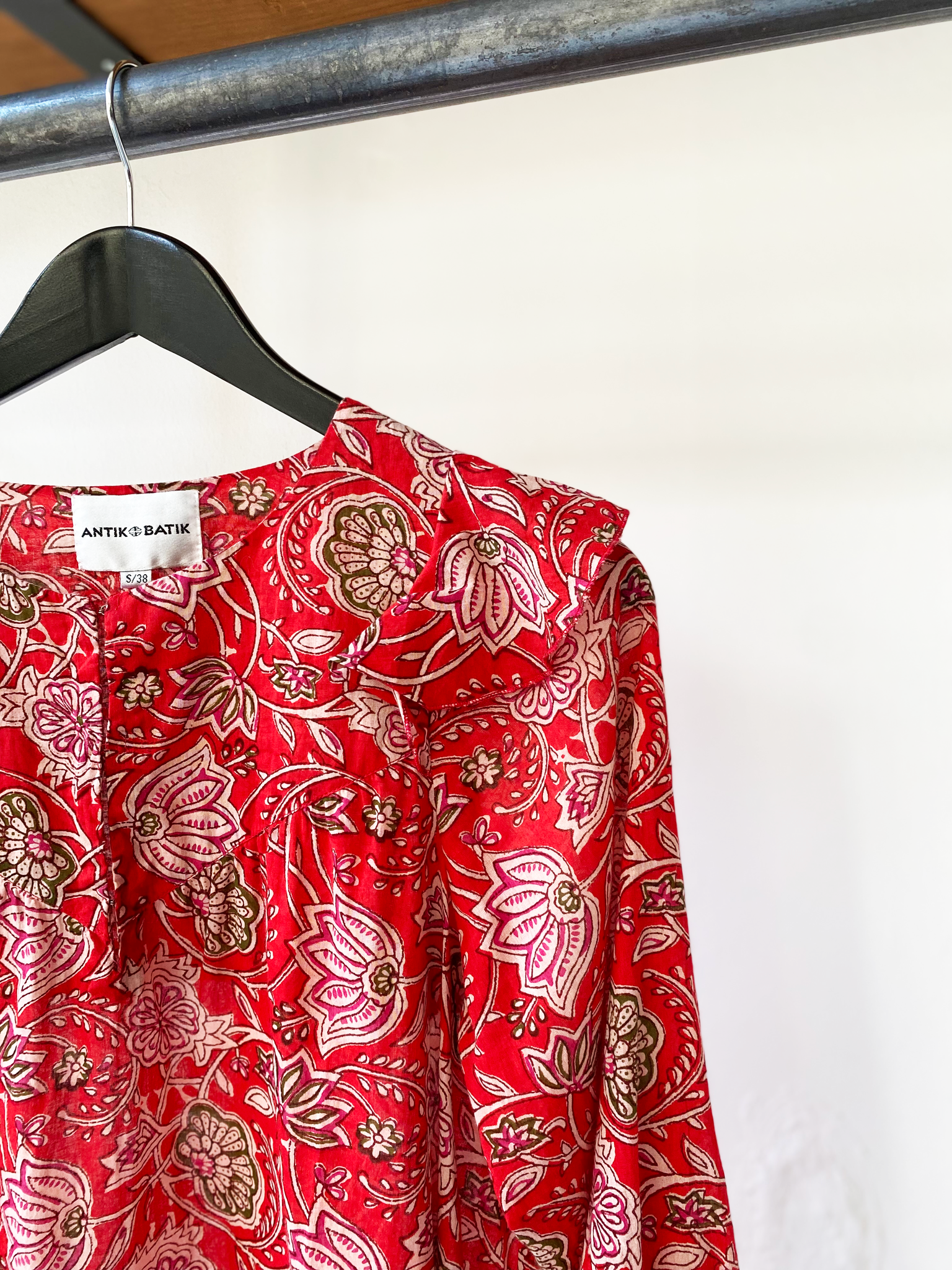 Antik Batik cotton pattern dress size S