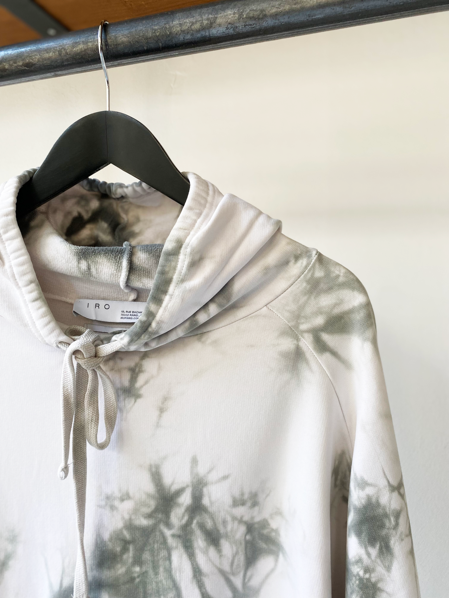 IRO Paris tie dye hoodie size S