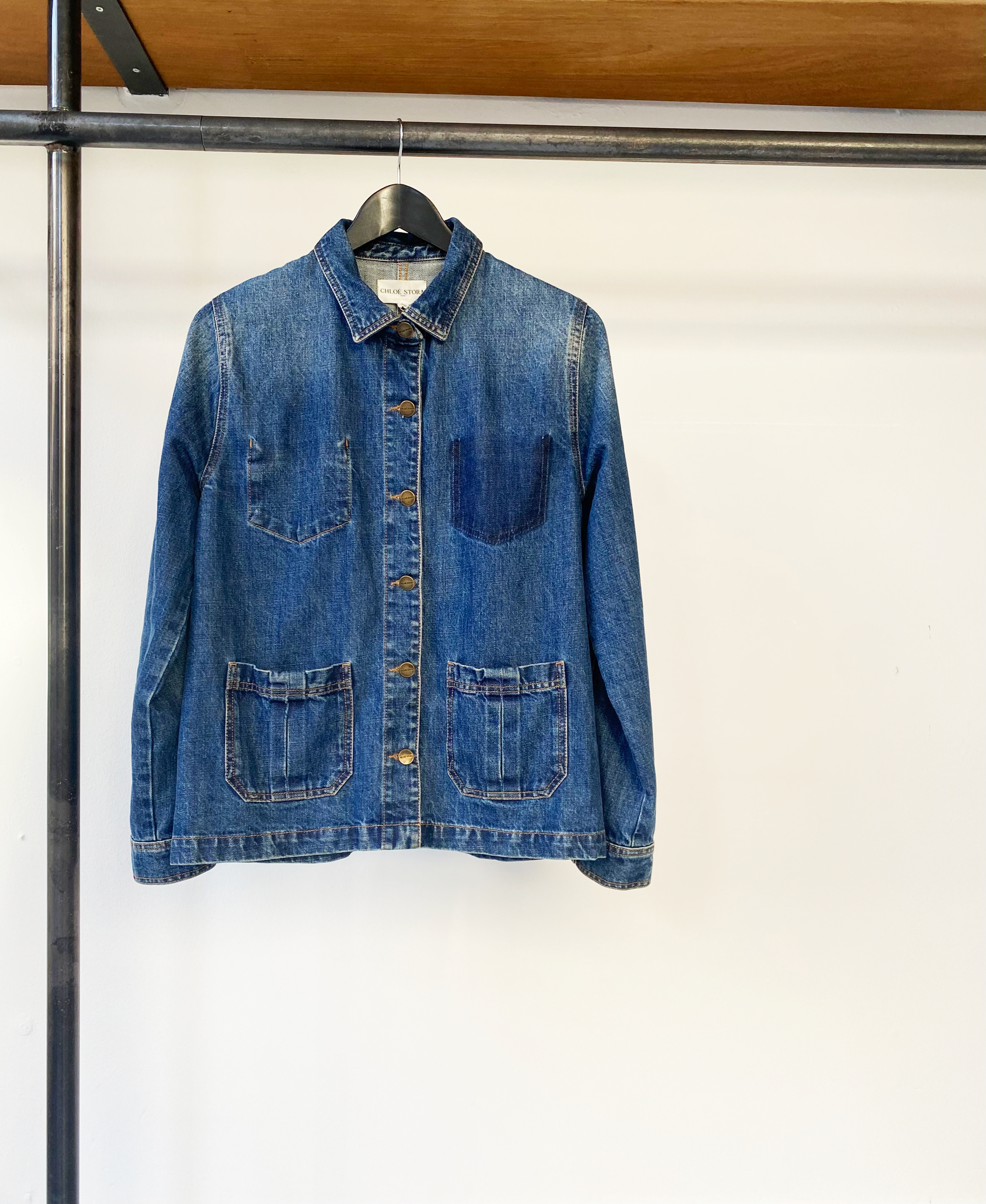 Chloé Stora denim jacket size 40 [36]