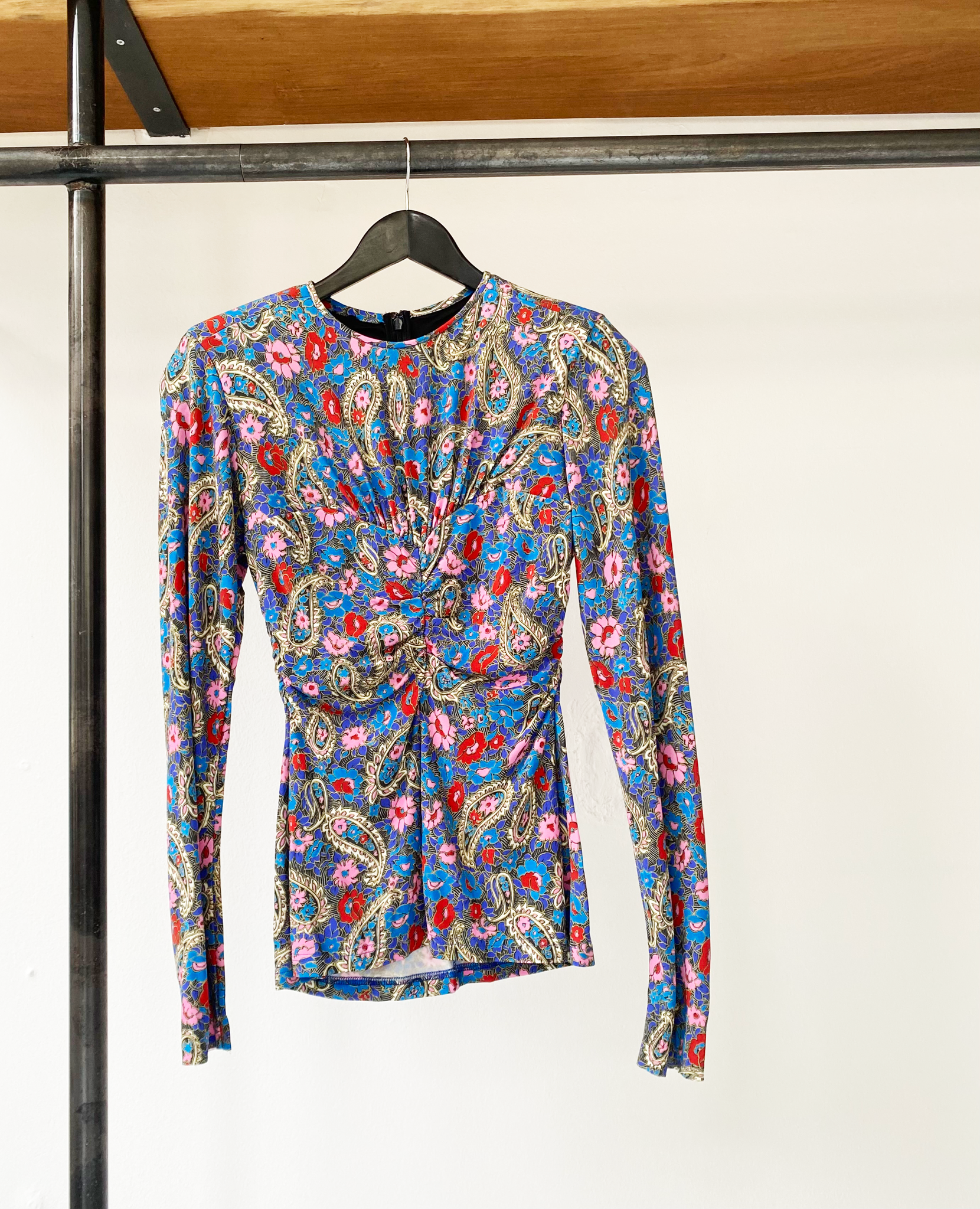 Isabel Marant multicolour long-sleeved top size 36
