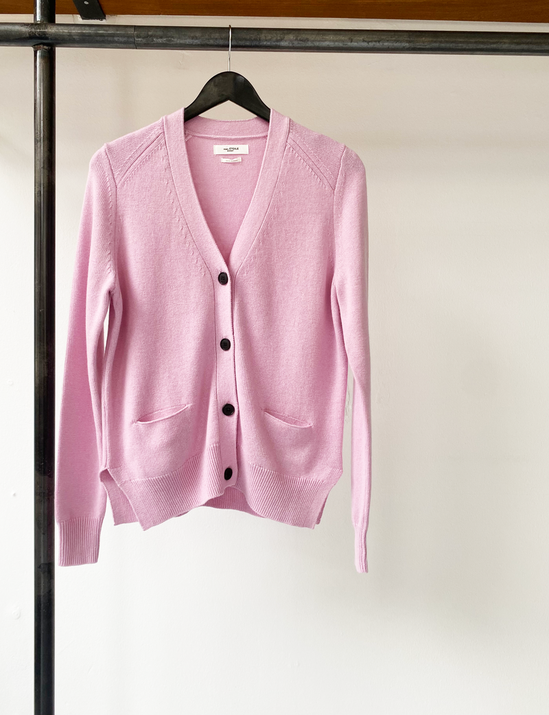 Isabel Marant Étoile pink brady cardigan size 36