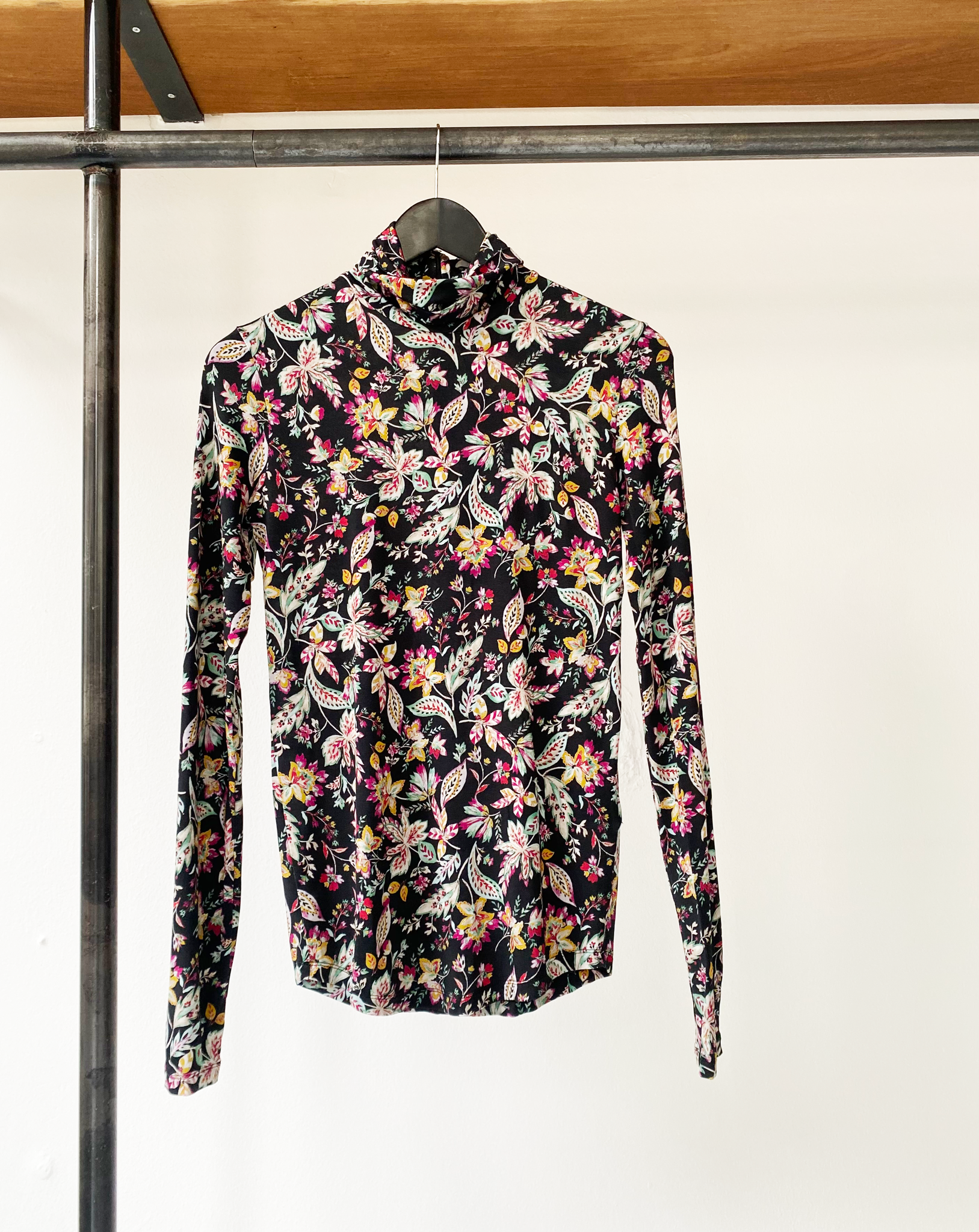Isabel Marant Étoile black paisley print top size 36