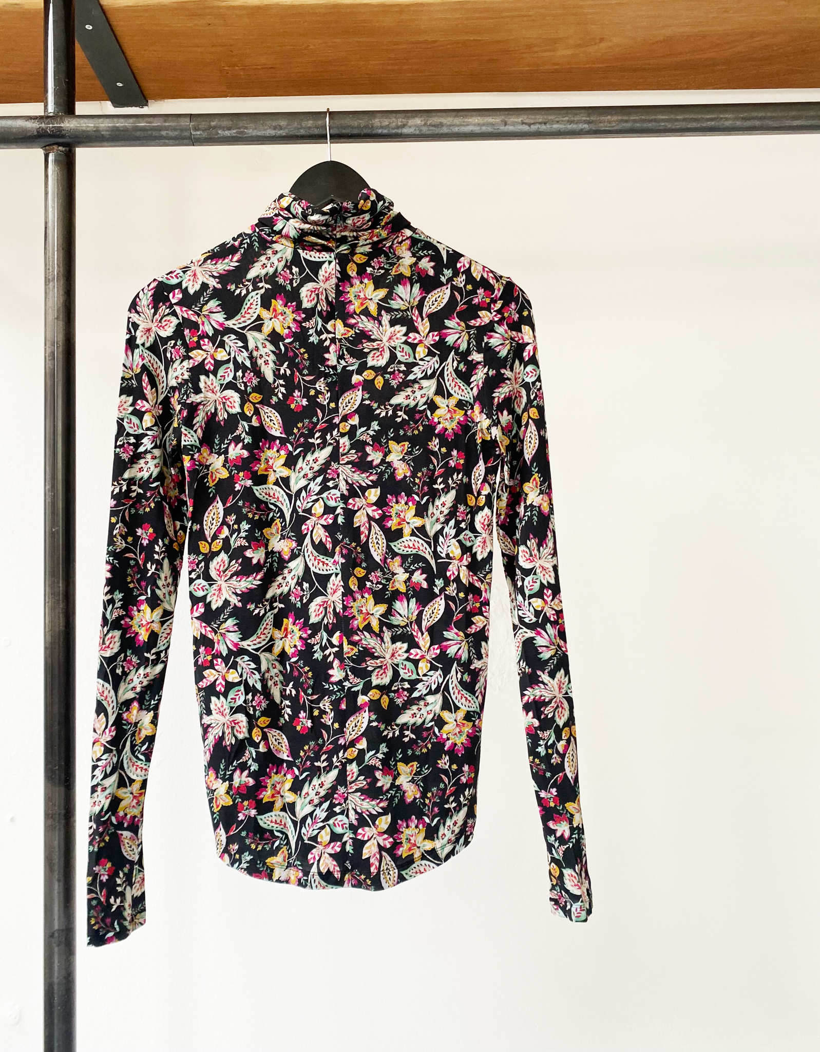 Isabel Marant Étoile black paisley print top size 36