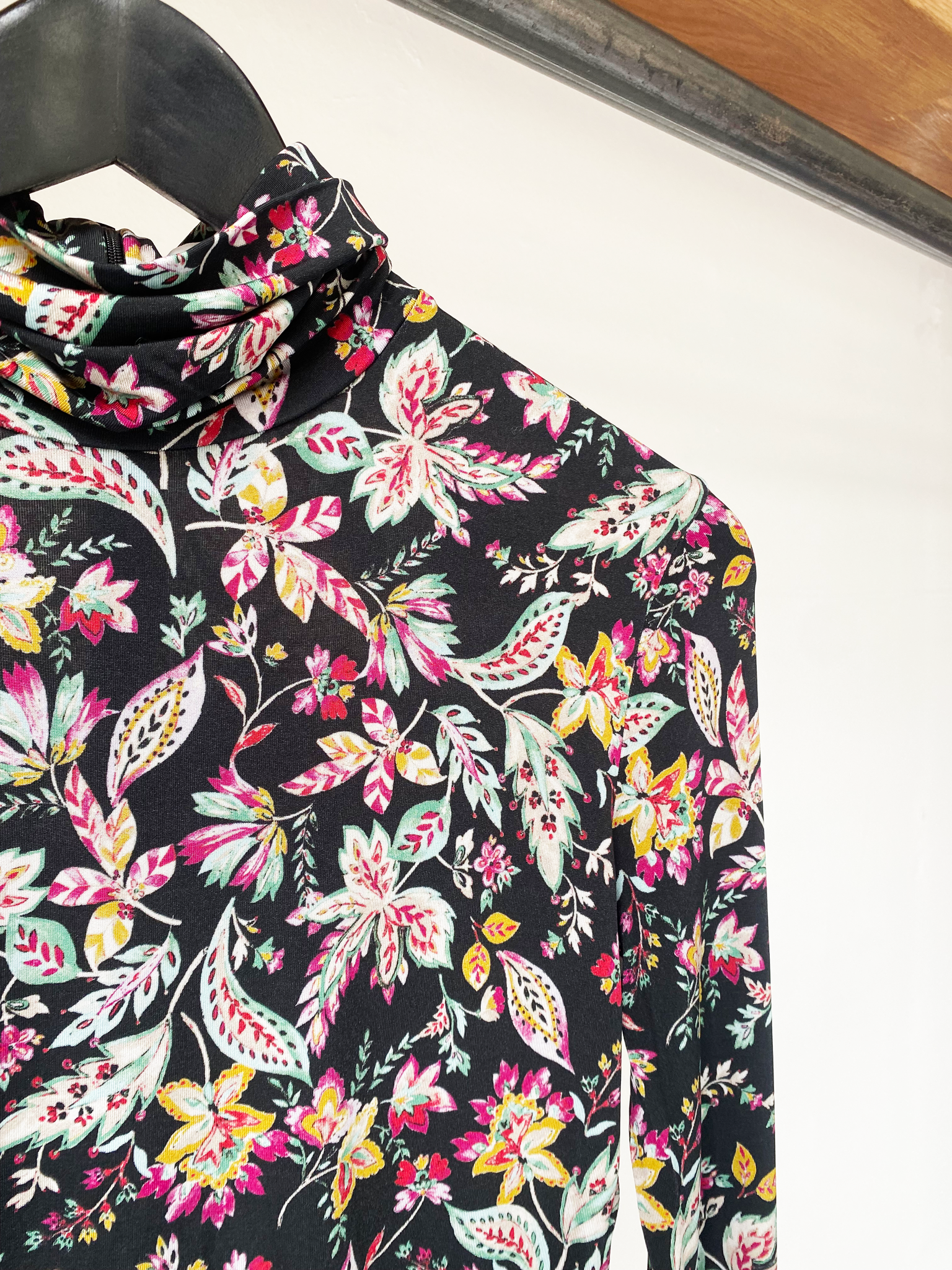 Isabel Marant Étoile black paisley print top size 36