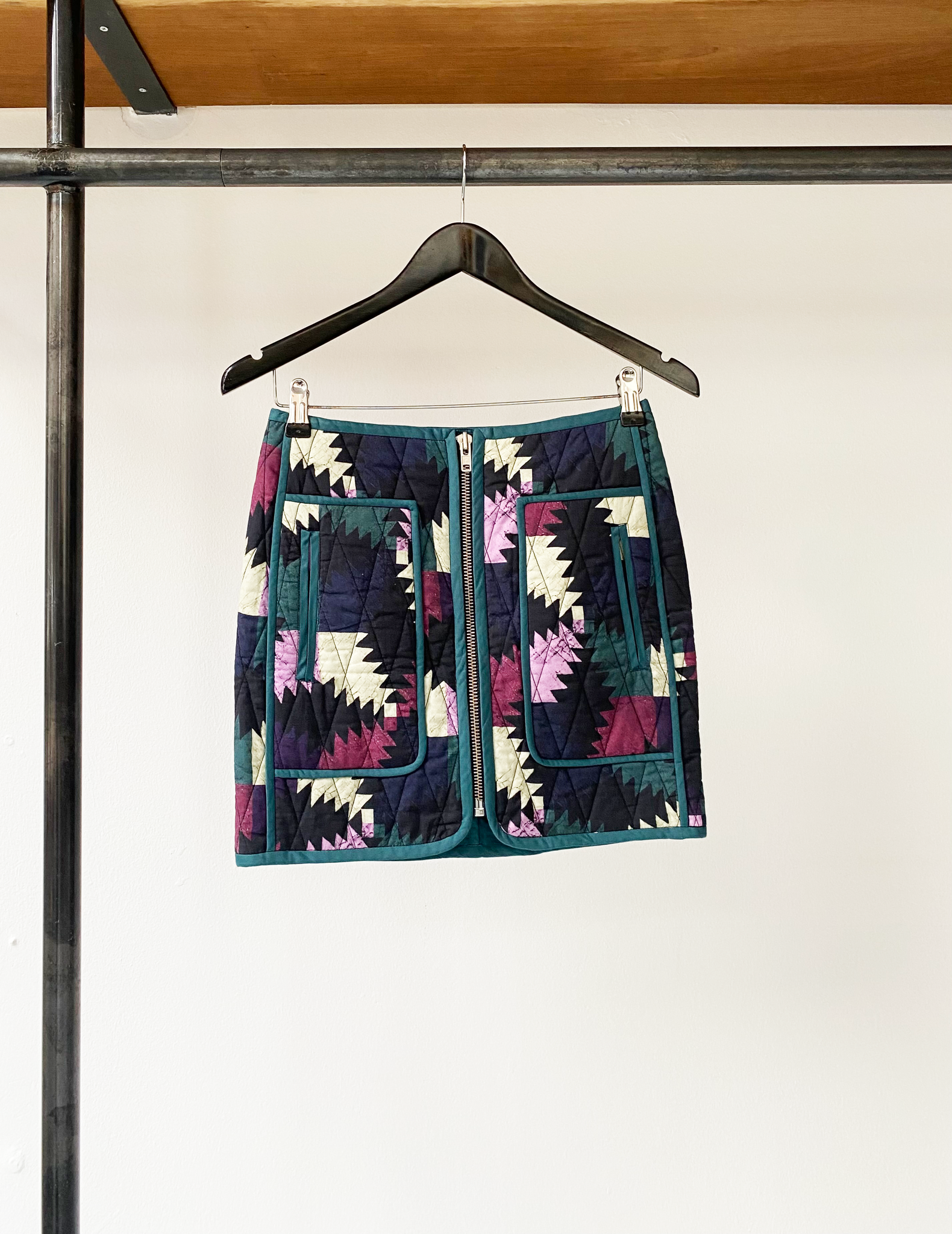 Isabel Marant Étoile faded night quilted skirt size 36