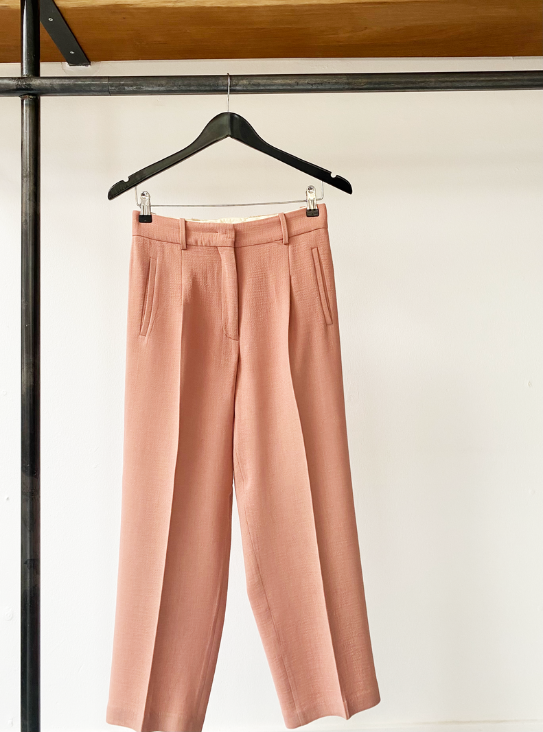 Forte Forte soft pink tailored trousers size II