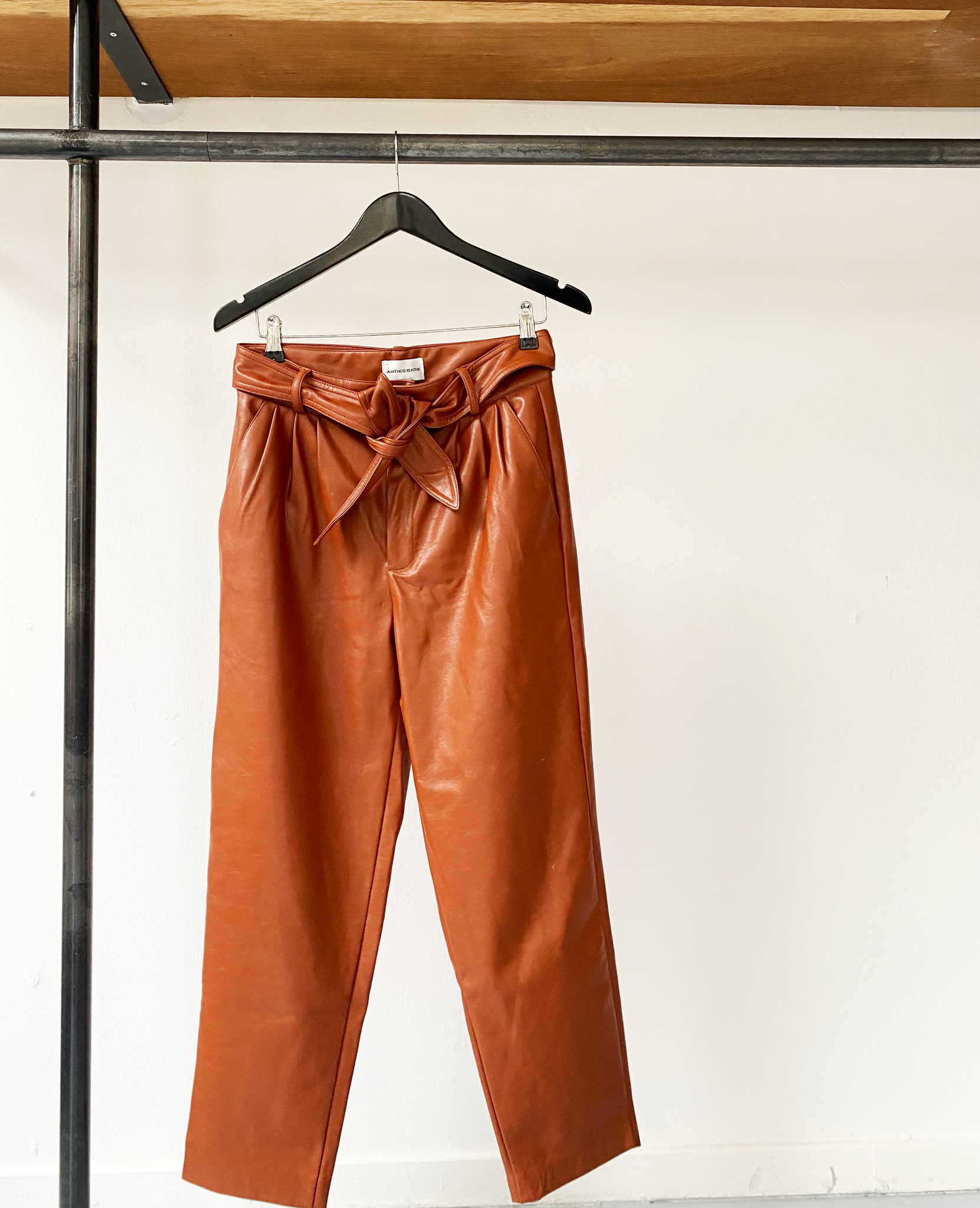 Antik Batik vegan leather trousers size 38