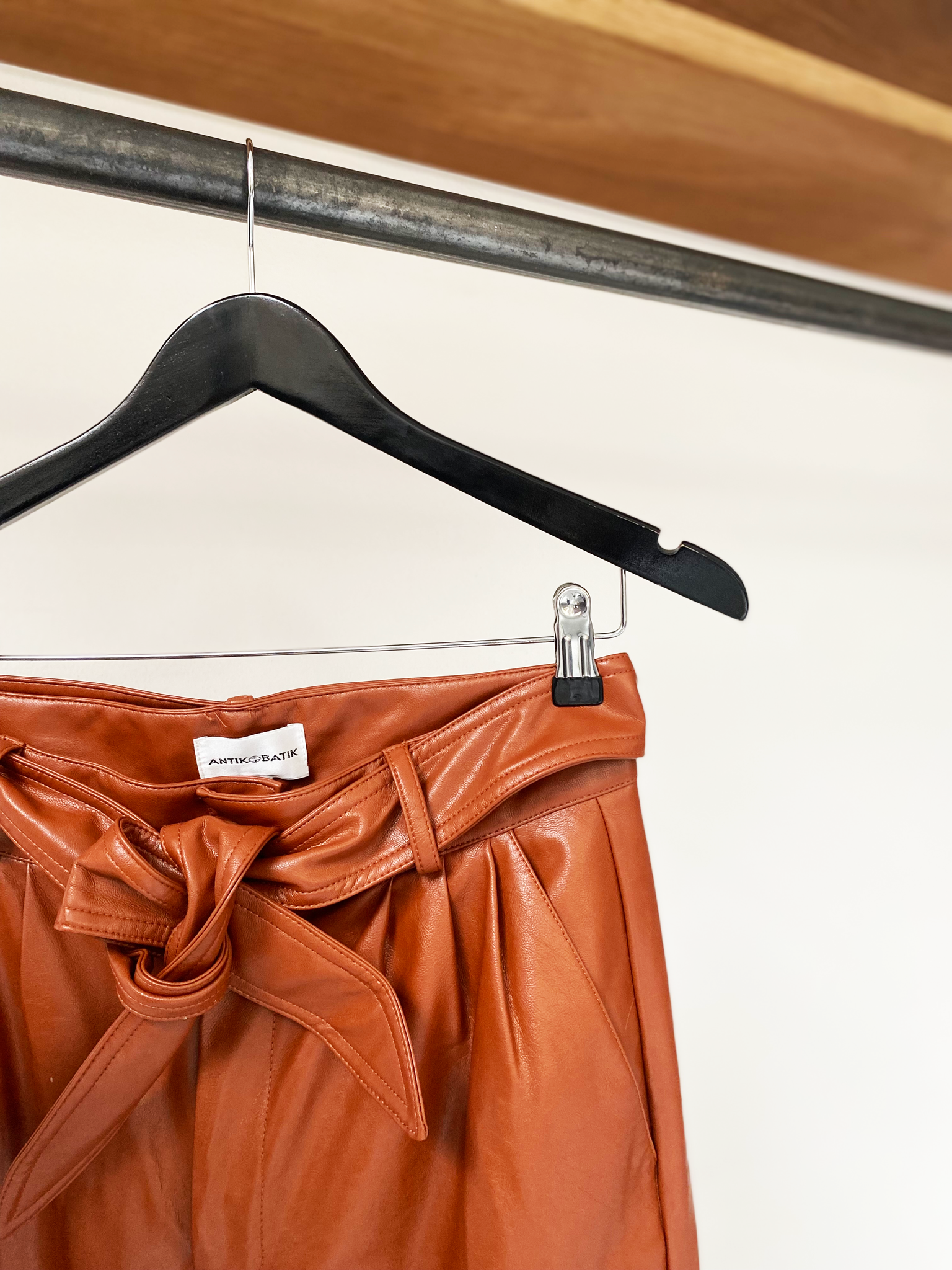 Antik Batik vegan leather trousers size 38