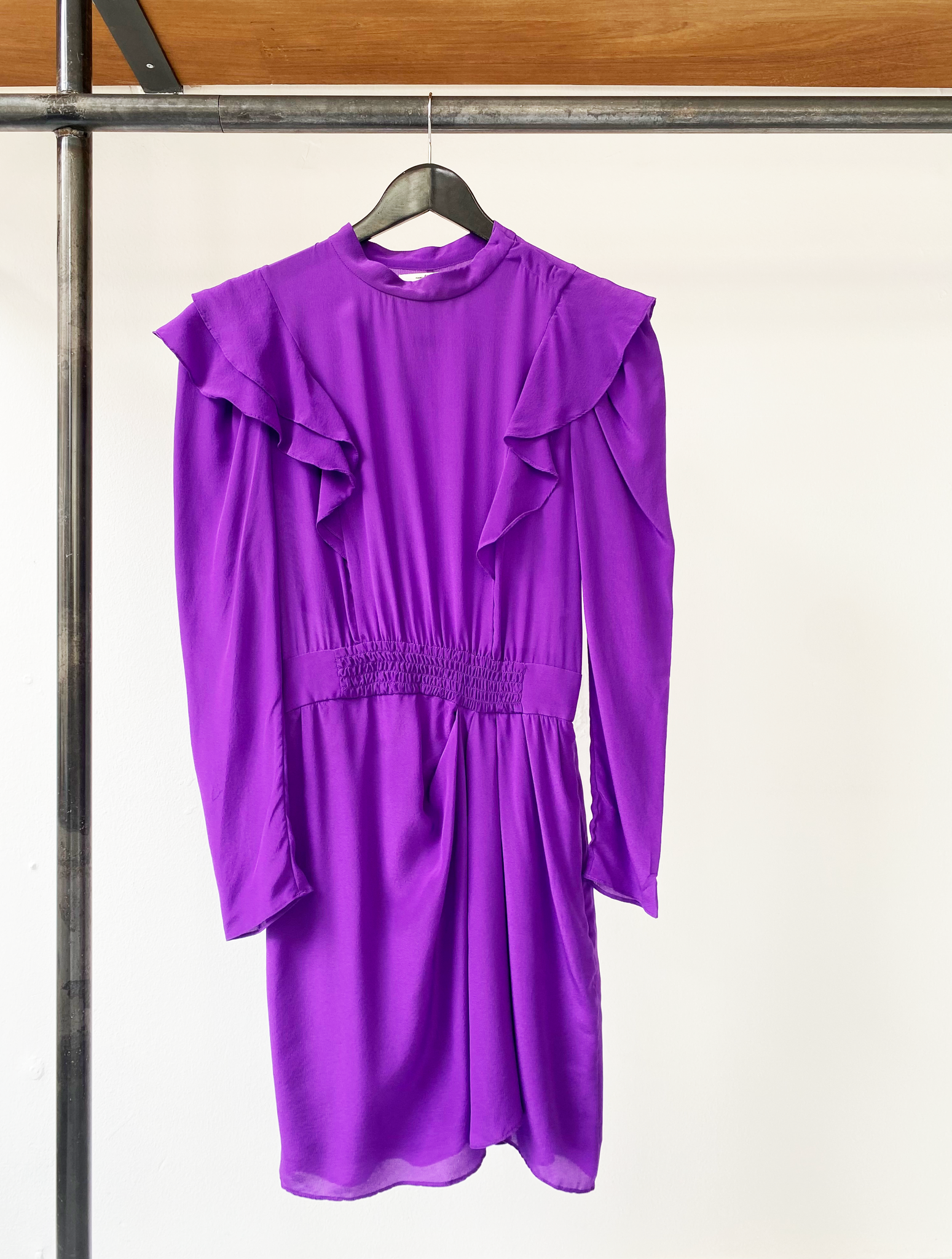 Isabel Marant Étoile purple silk dress size fr36