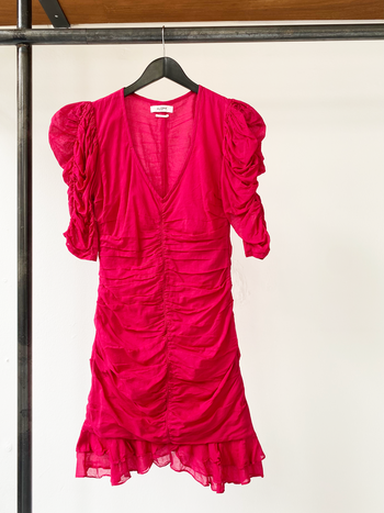 Isabel Marant Étoile sireny red cotton dress size 36