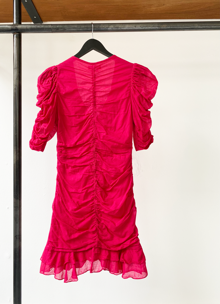 Isabel Marant Étoile sireny red cotton dress size 36