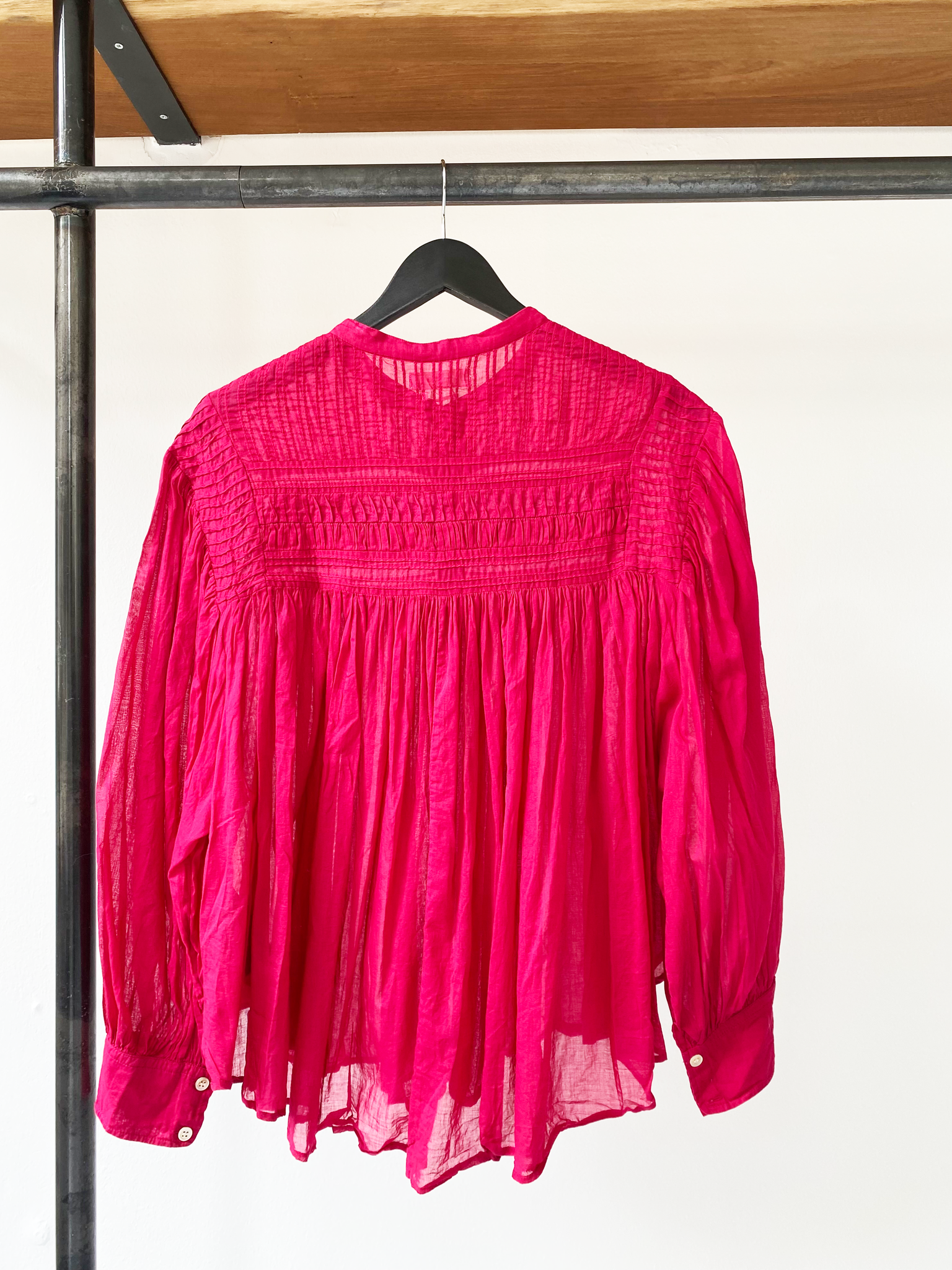 Isabel Marant Étoile pink plalia cotton top size 36