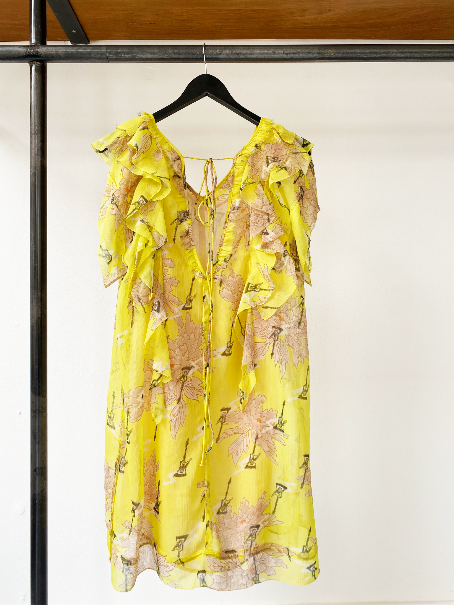 Zadig & Voltaire crepon blossom dress size M