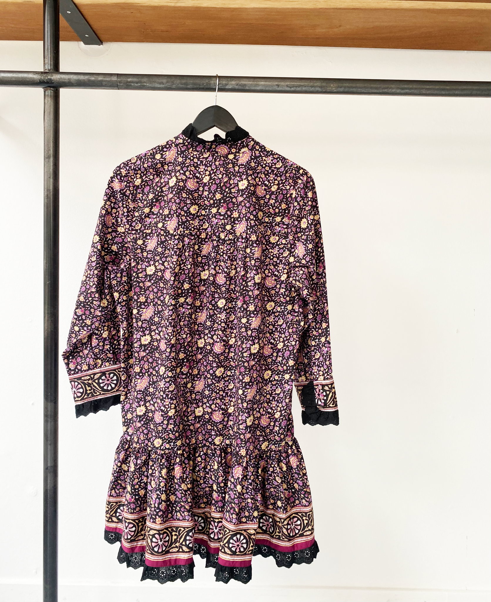 Hunter Bell New York midnight floral dress size S