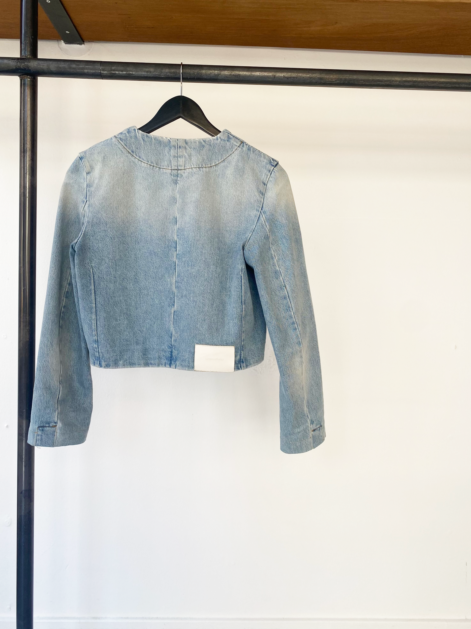 LouLou Studio cotton denim jacket size S