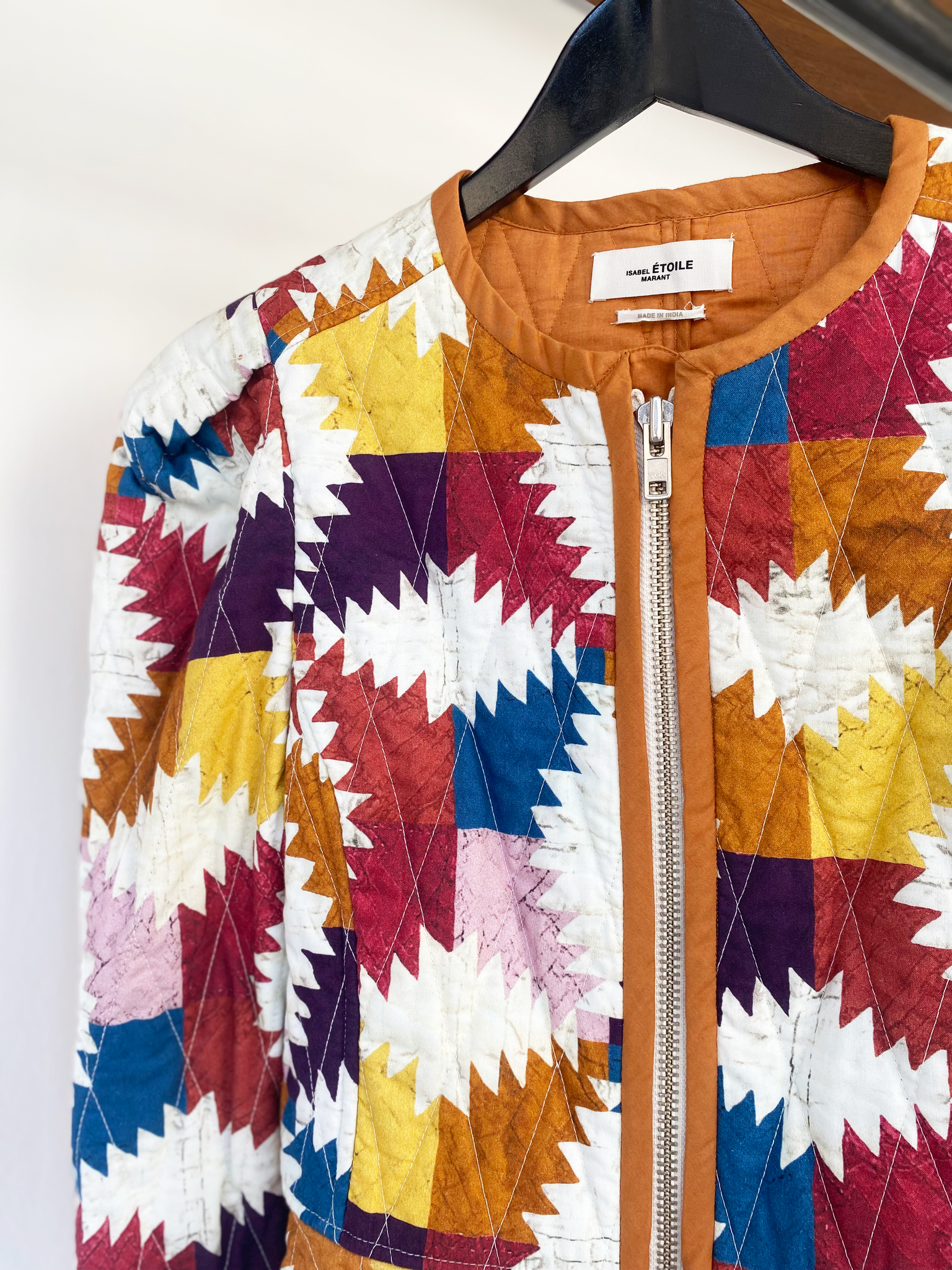Isabel Marant Étoile quilted print jacket size 36