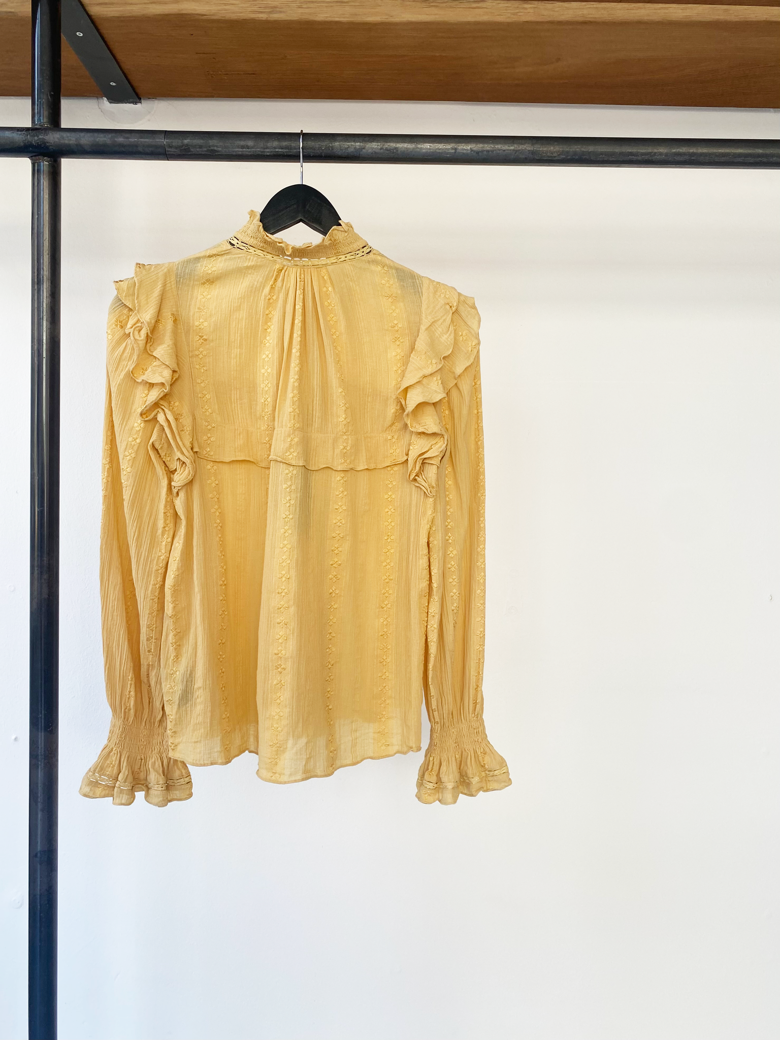 Isabel Marant Étoile ruffle neck top size 36