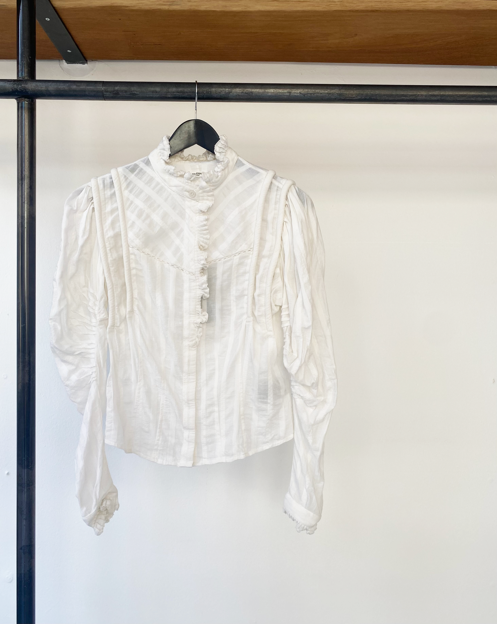 Isabel Marant Étoile collar blouse with ruffles size 36
