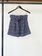 Suncoo Paris tweed belted shorts size 1