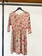 Masscob silk floral dress size M