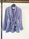 Xirena lavender belted jacket size S