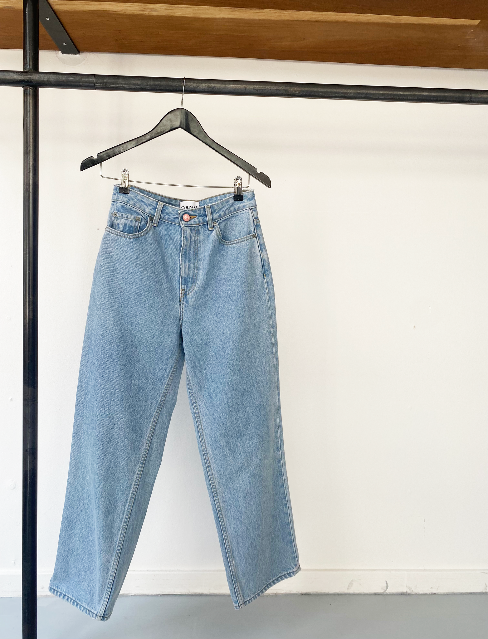 GANNI light blue denim jeans size 25