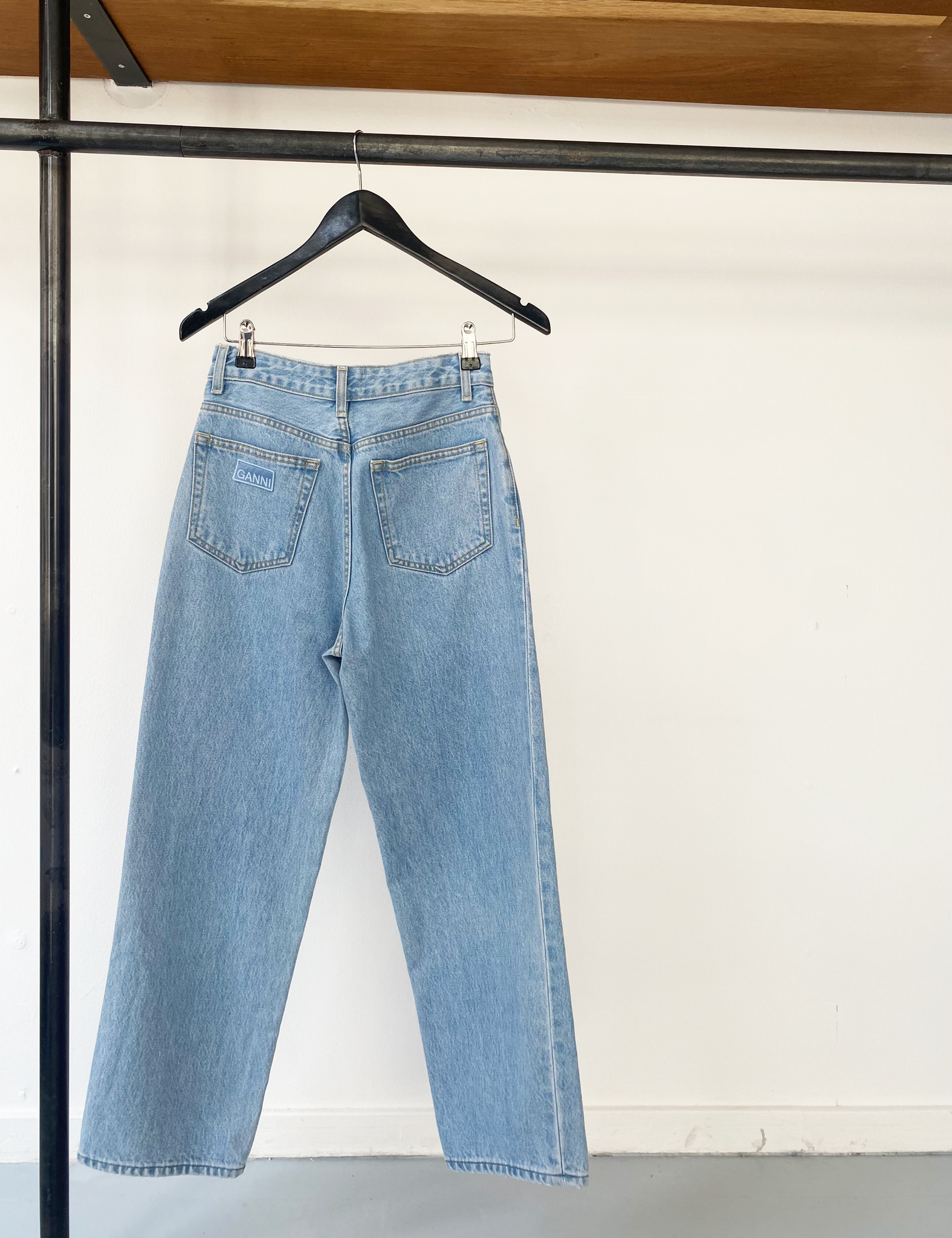 GANNI light blue denim jeans size 25