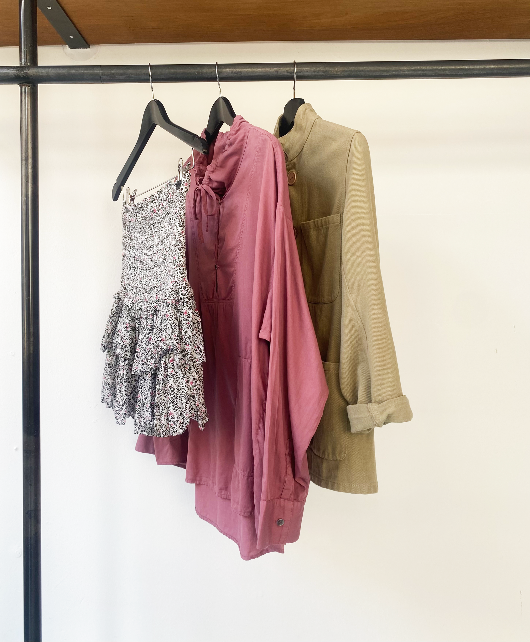 Xirena cotton pink top size M