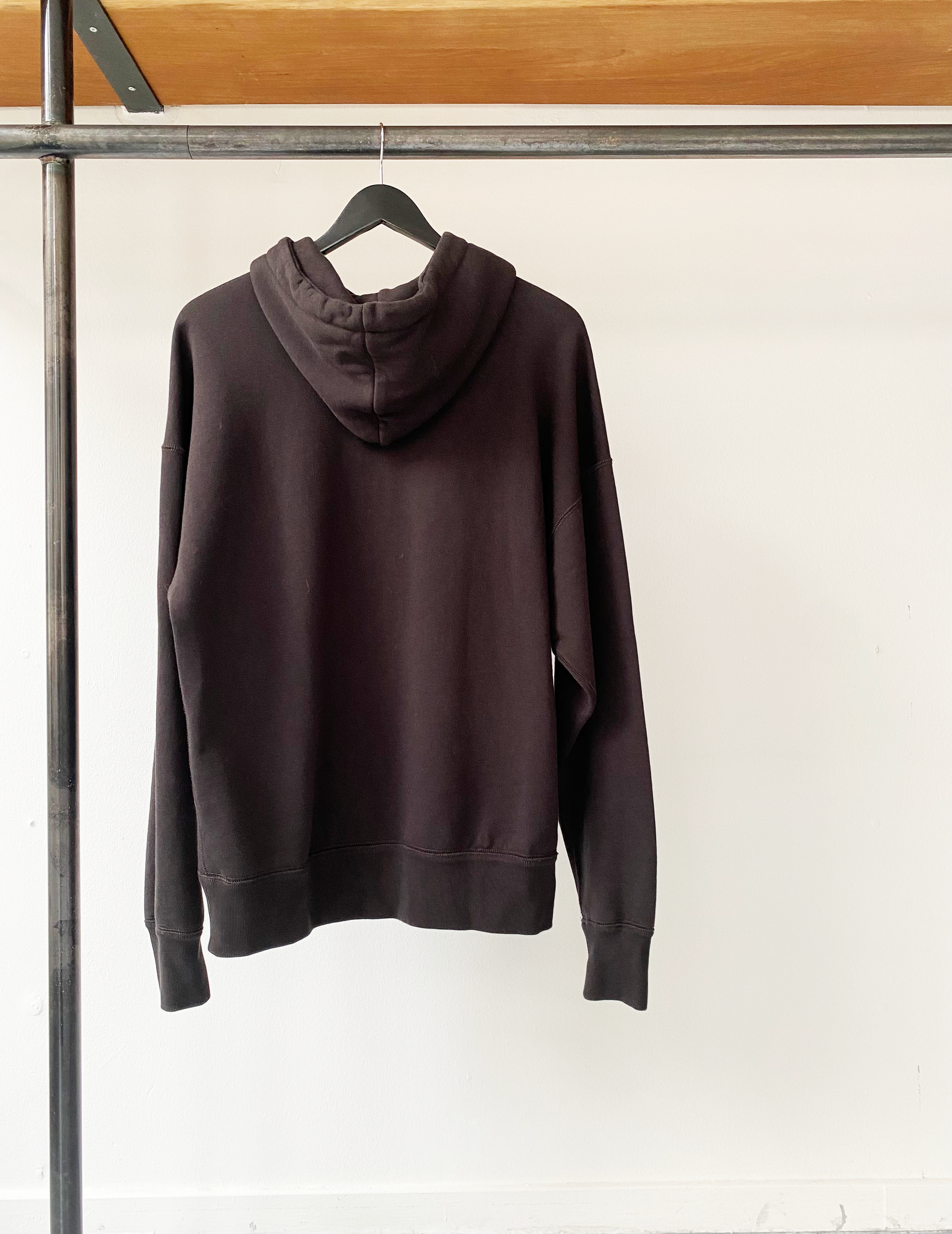 Isabel Marant Étoile flock logo hoodie size 34