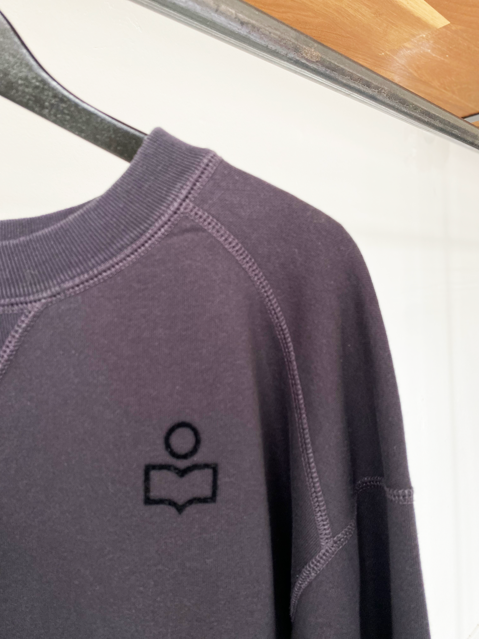 Isabel Marant Étoile cropped logo sweater size 34