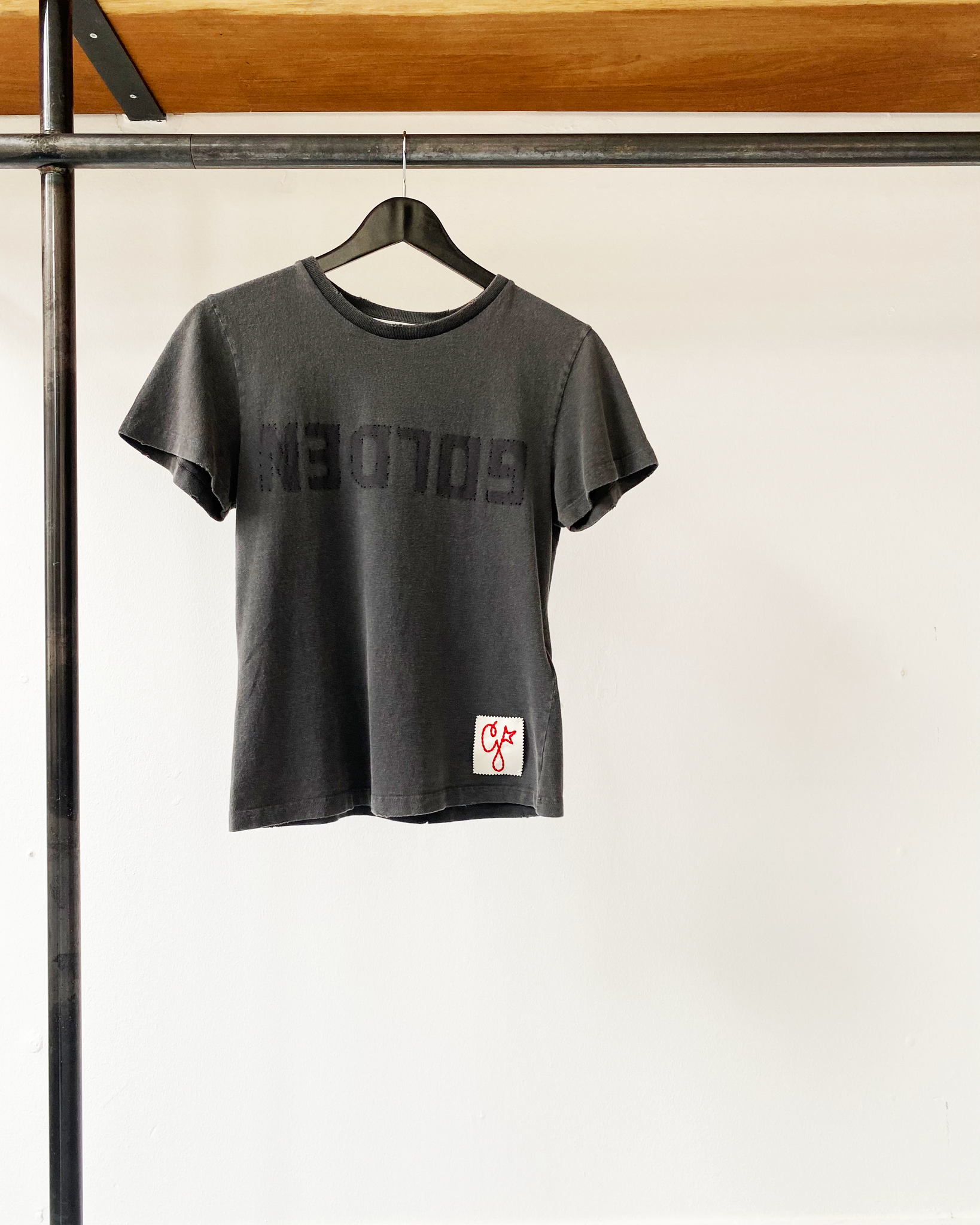 Golden Goose dyed logo t-shirt size XS