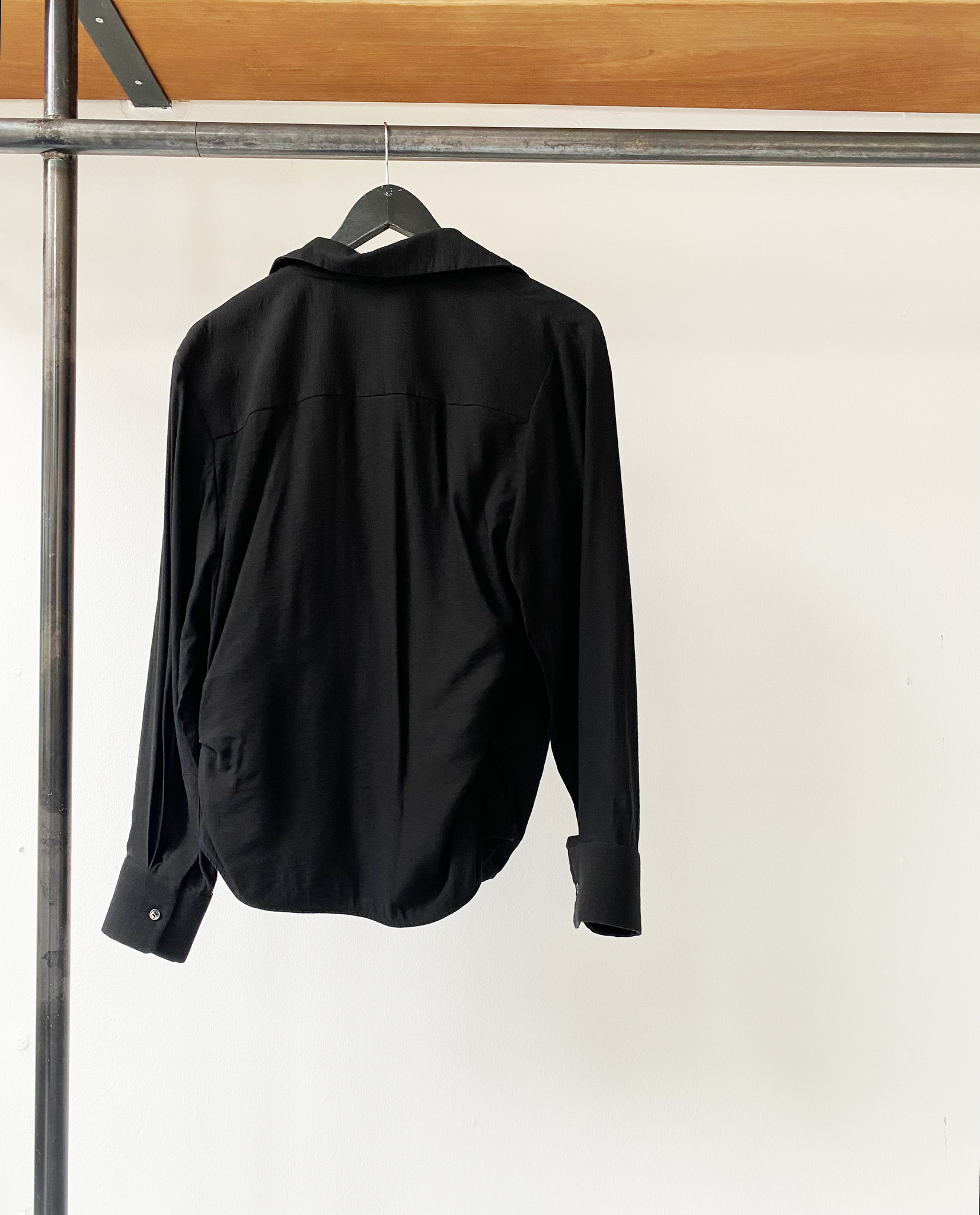 Jacquemus knotted twill shirt size 42