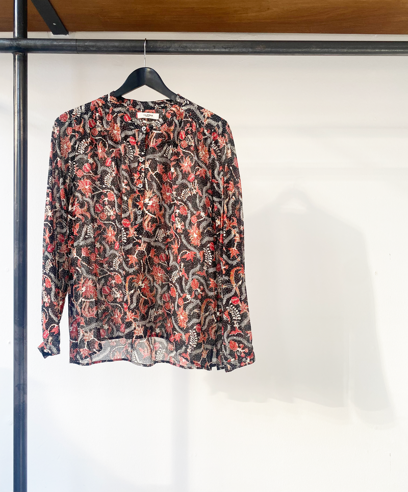 Isabel Marant Étoile paisley print blouse size 42