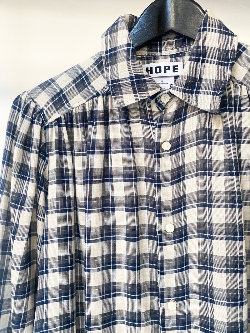 HOPE check shirt size 36