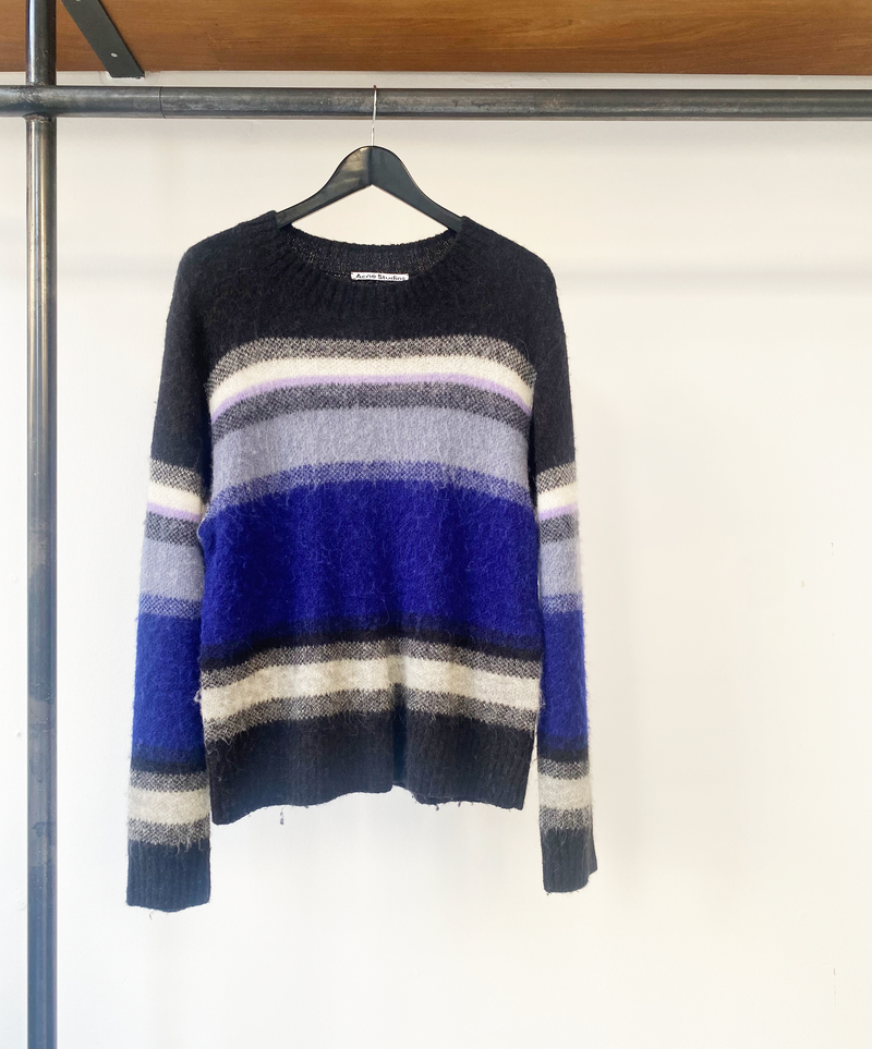 Acne Studios alpaca striped knit size S
