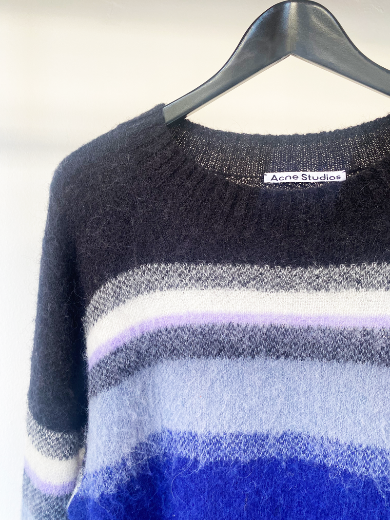 Acne Studios alpaca striped knit size S