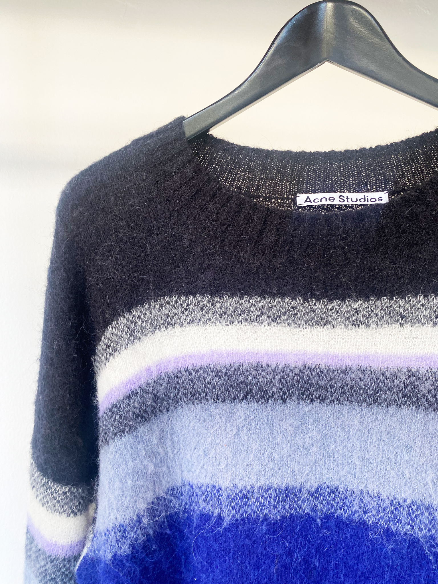 Acne Studios alpaca striped knit size S