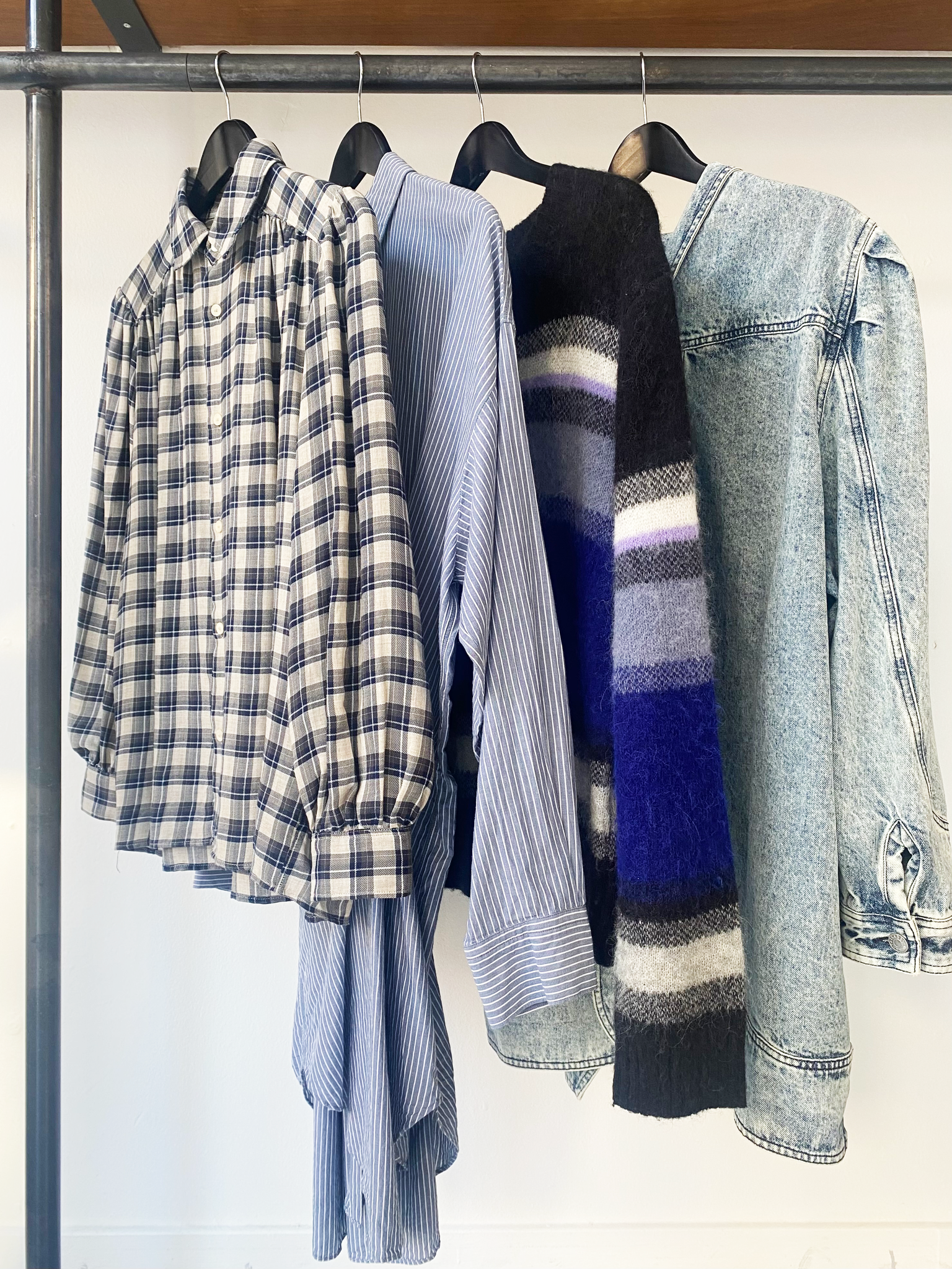 Acne Studios alpaca striped knit size S